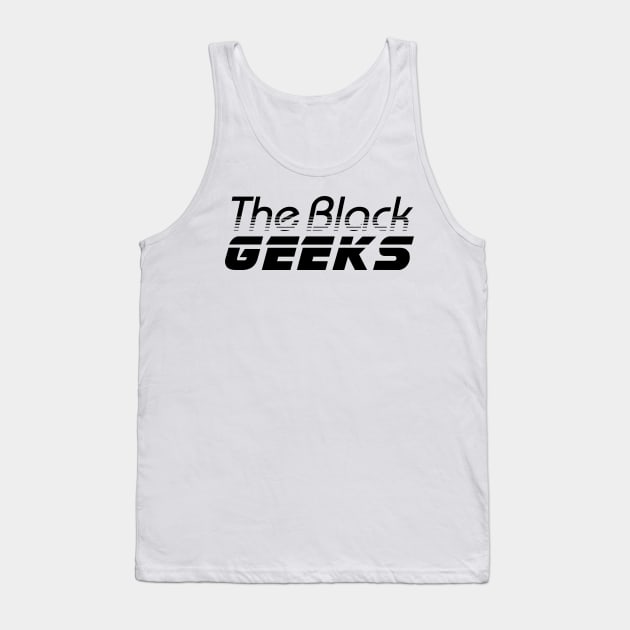 TBG in Black Tank Top by TheBlackGeeks